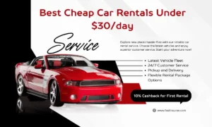 Best Cheap Car Rentals Under $30/day